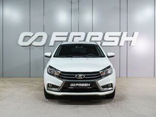 2018 Lada (ВАЗ) Vesta SW I, белый, 859000 рублей, вид 3