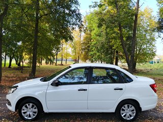 2019 Lada (ВАЗ) Granta I Рестайлинг, белый, 540000 рублей, вид 4