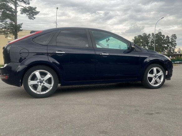 2008 Ford Focus II Рестайлинг, синий, 480000 рублей - вид 2