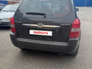 2007 Hyundai Tucson I, чёрный, 800000 рублей, вид 4