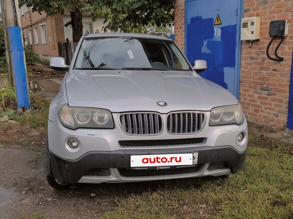 2009 BMW X3 25i I (E83) Рестайлинг, серебристый, 950000 рублей
