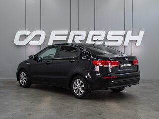 2016 Kia Rio III Рестайлинг, чёрный, 1099000 рублей, вид 2