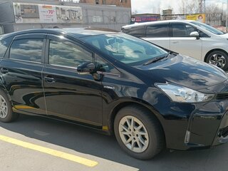 2016 Toyota Prius Alpha I (ZVW40/41) Рестайлинг, чёрный, 1250000 рублей, вид 3