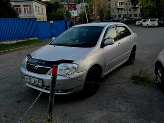 2001 Toyota Corolla IX (E120, E130), серый, 430000 рублей, вид 1