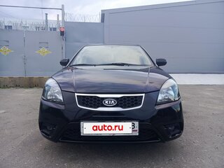 2011 Kia Rio II Рестайлинг, чёрный, 640000 рублей, вид 1