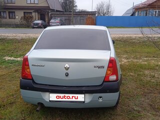 2007 Renault Logan I, зелёный, 250000 рублей, вид 3