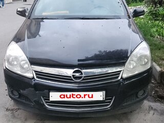 2008 Opel Astra H Рестайлинг, чёрный, 350000 рублей, вид 1