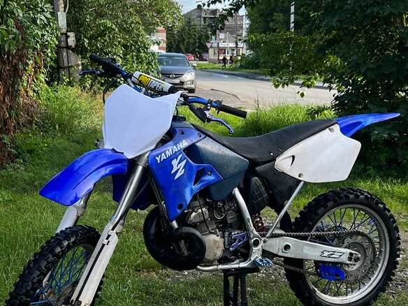 1998 Yamaha YZ250, синий, 180000 рублей