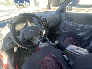 2007 Hyundai Accent ТагАЗ II, красный, 180000 рублей, вид 4