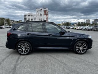 2021 BMW X3 30i xDrive III (G01) Рестайлинг, чёрный, 4750000 рублей, вид 4
