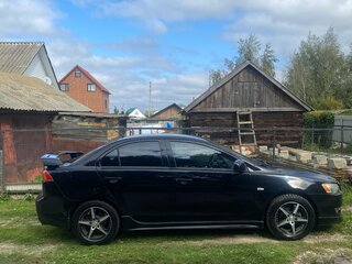2008 Mitsubishi Lancer X, чёрный, 700000 рублей, вид 3