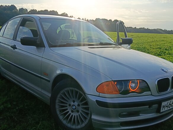 2001 BMW 3 серии 316i IV (E46), серебристый, 520000 рублей - вид 7