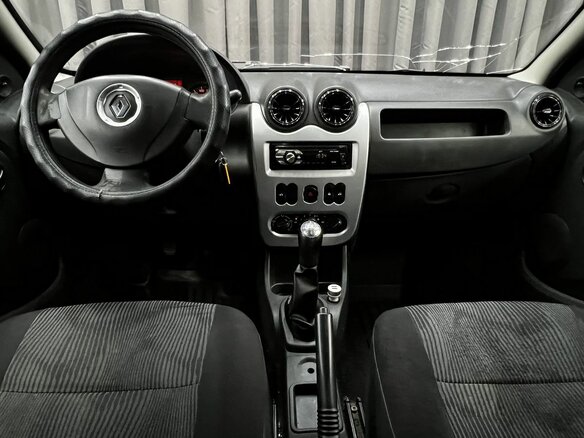 2014 Renault Logan I Рестайлинг, чёрный - вид 8