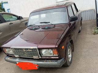 2010 Lada (ВАЗ) 2107, пурпурный, 70000 рублей, вид 1