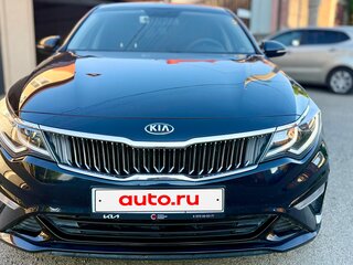 2019 Kia Optima IV Рестайлинг, синий, 1750000 рублей, вид 3