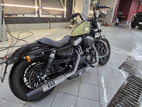 2012 Harley-Davidson Sportster 1200, зелёный, 900000 рублей, вид 1