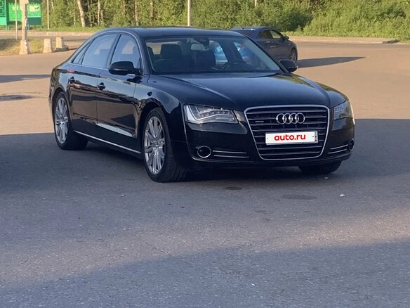 2011 Audi A8 Long III (D4), чёрный, 1999000 рублей - вид 3