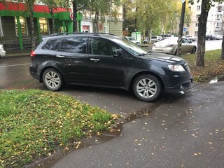 2008 Subaru Tribeca I Рестайлинг, чёрный, 520000 рублей, вид 2