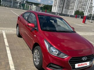 2020 Hyundai Accent V, красный, 1100000 рублей, вид 1