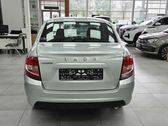 2026 Lada (ВАЗ) Granta I Рестайлинг, серый, 1077120 рублей - вид 4