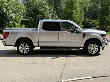 2024 Ford F-150 SuperCrew Lobo XIV Рестайлинг, серебристый, 7300000 рублей, вид 4