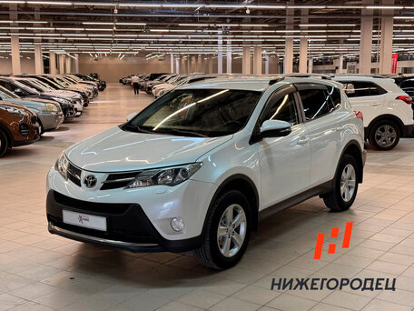 2014 Toyota RAV4 IV (XA40), белый, 1627000 рублей, вид 1