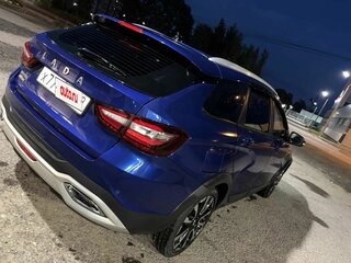2025 Lada (ВАЗ) Vesta SW Cross I Рестайлинг (NG), синий, 1800000 рублей, вид 3