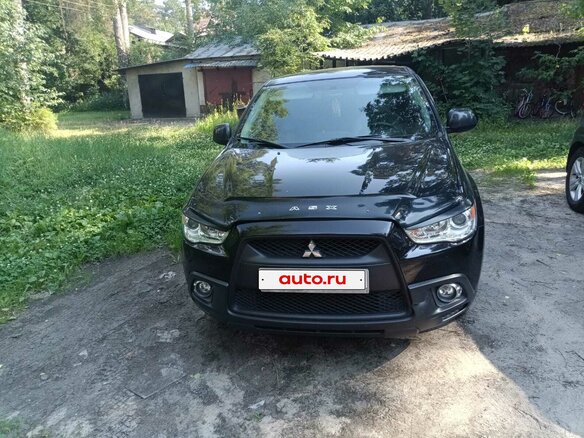 2012 Mitsubishi ASX I, чёрный - вид 1