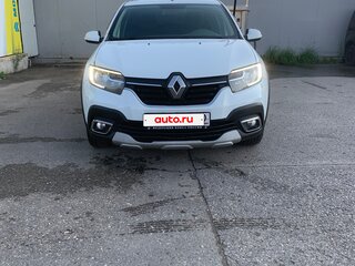 2019 Renault Logan Stepway II Рестайлинг, белый, 570000 рублей, вид 1