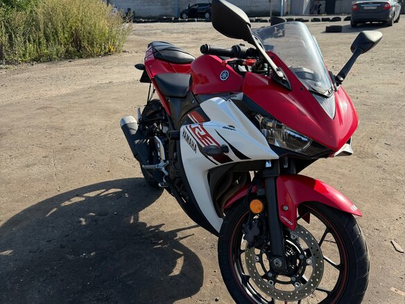 2015 Yamaha YZF-R3, красный, 490000 рублей - вид 8