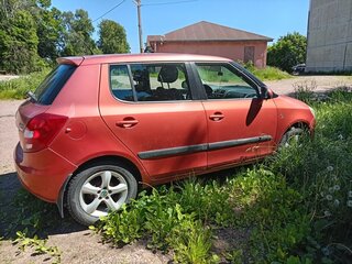 2007 Skoda Fabia II, красный, 300000 рублей, вид 3