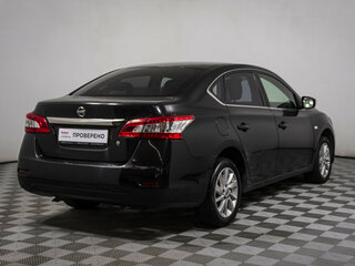2014 Nissan Sentra VII (B17), чёрный, 768000 рублей, вид 5