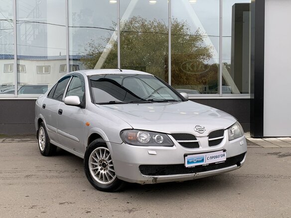 2003 Nissan Almera II (N16) Рестайлинг, серебристый, 219000 рублей - вид 2