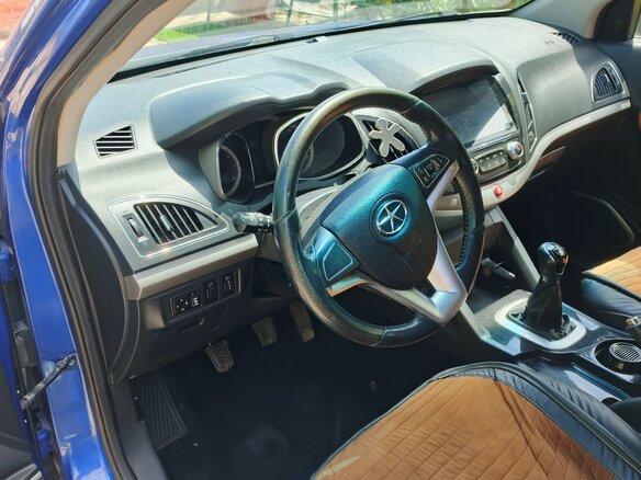 2014 JAC S5 (Eagle) I, синий, 850000 рублей - вид 3