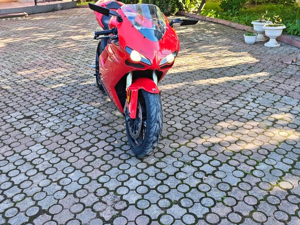 2011 Ducati 848, красный, 747163 рублей