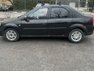 2011 Renault Logan I Рестайлинг, чёрный, 180000 рублей, вид 3