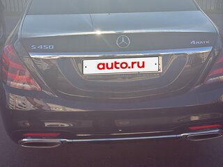 2017 Mercedes-Benz S-Класс 450 Long VI (W222, C217) Рестайлинг, чёрный, 3800000 рублей, вид 2