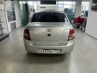 2012 Lada (ВАЗ) Granta I, серебристый, 340000 рублей, вид 5