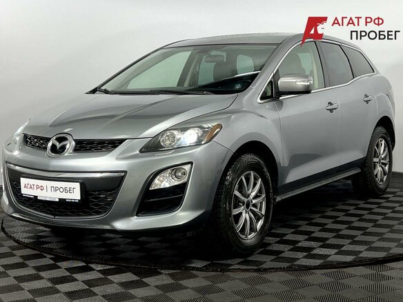2011 Mazda CX-7 I Рестайлинг, серебристый, 1340000 рублей - вид 1