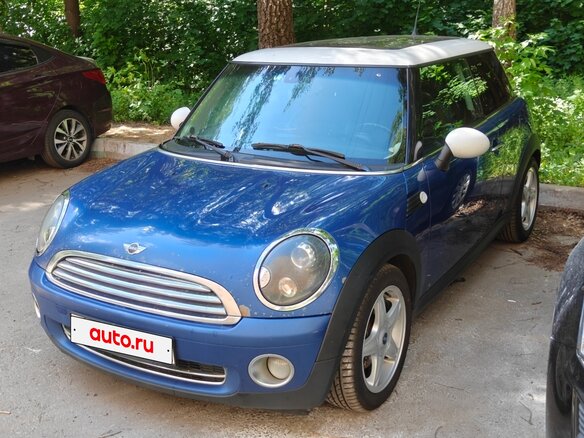 2007 Mini Hatch Cooper II (R56), синий, 875000 рублей