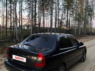 2006 Hyundai Accent ТагАЗ II, чёрный, 315000 рублей, вид 2