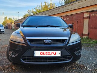 2008 Ford Focus II Рестайлинг, чёрный, 435000 рублей, вид 3