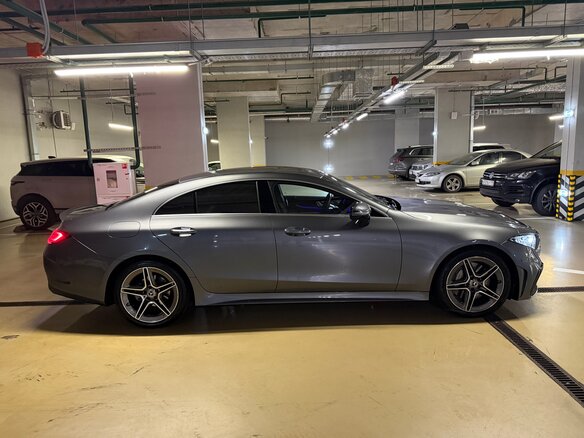 2022 Mercedes-Benz CLS 300 d III (C257) Рестайлинг, серый, 6500000 рублей - вид 5