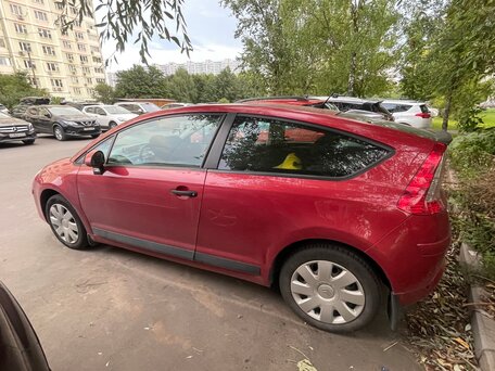 2009 Citroen C4 I Рестайлинг, красный, 300000 рублей, вид 4