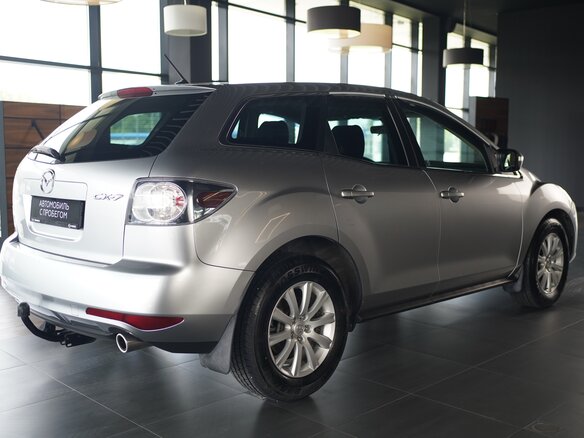 2011 Mazda CX-7 I Рестайлинг, серебристый - вид 4