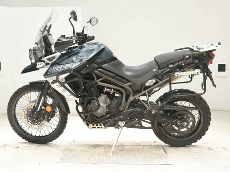 2019 Triumph Tiger 800, чёрный, 837000 рублей, вид 2