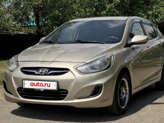 2012 Hyundai Solaris I, бежевый, 830000 рублей, вид 1
