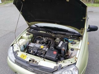2007 Lada (ВАЗ) Kalina I, зелёный, 115000 рублей, вид 4