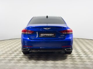 2018 Genesis G80 I, синий, 2224900 рублей, вид 4