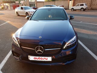 2018 Mercedes-Benz C-Класс 200 IV (W205) Рестайлинг, синий, 2600000 рублей, вид 1